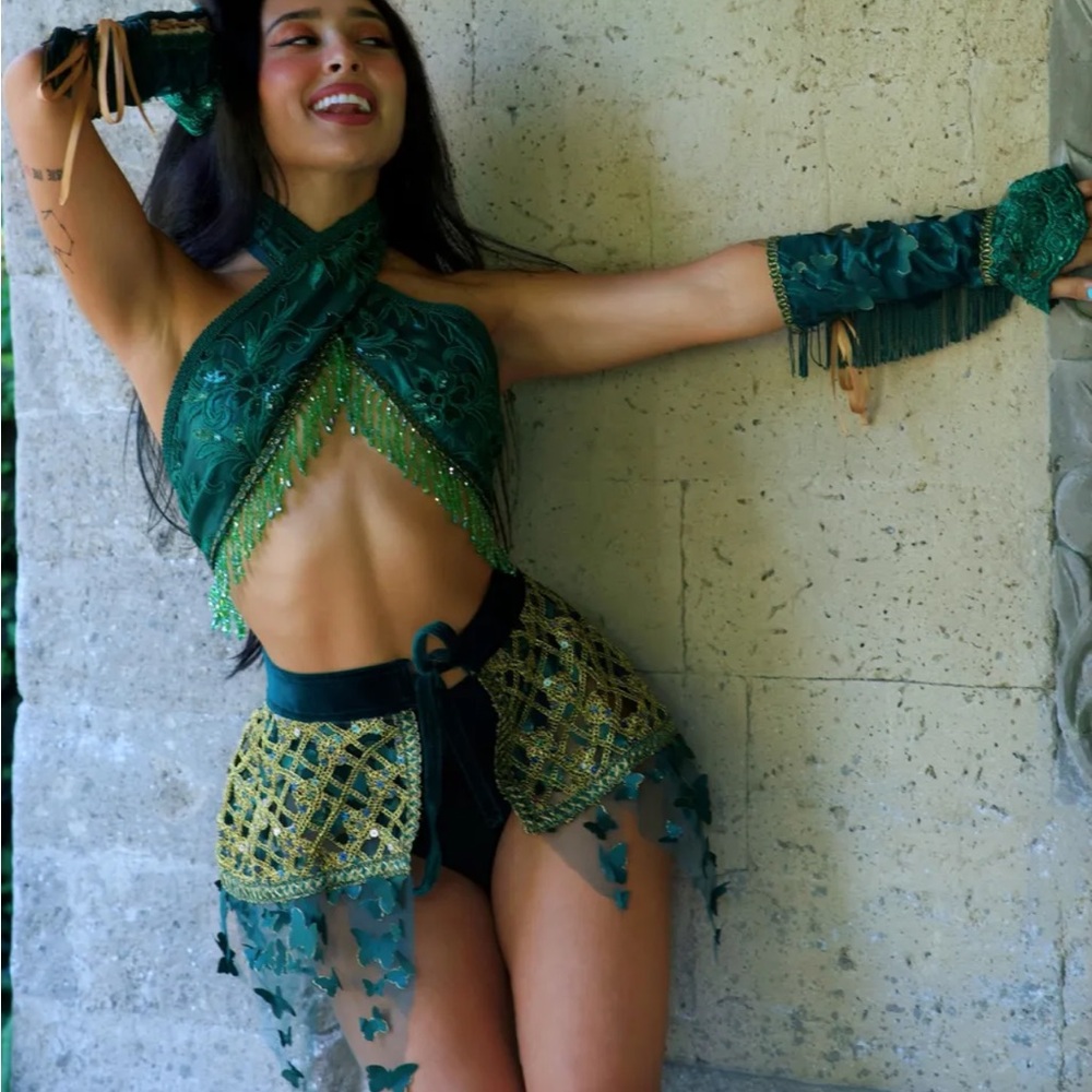 Diosa by Seco Fiona 3 Deep Forest Green